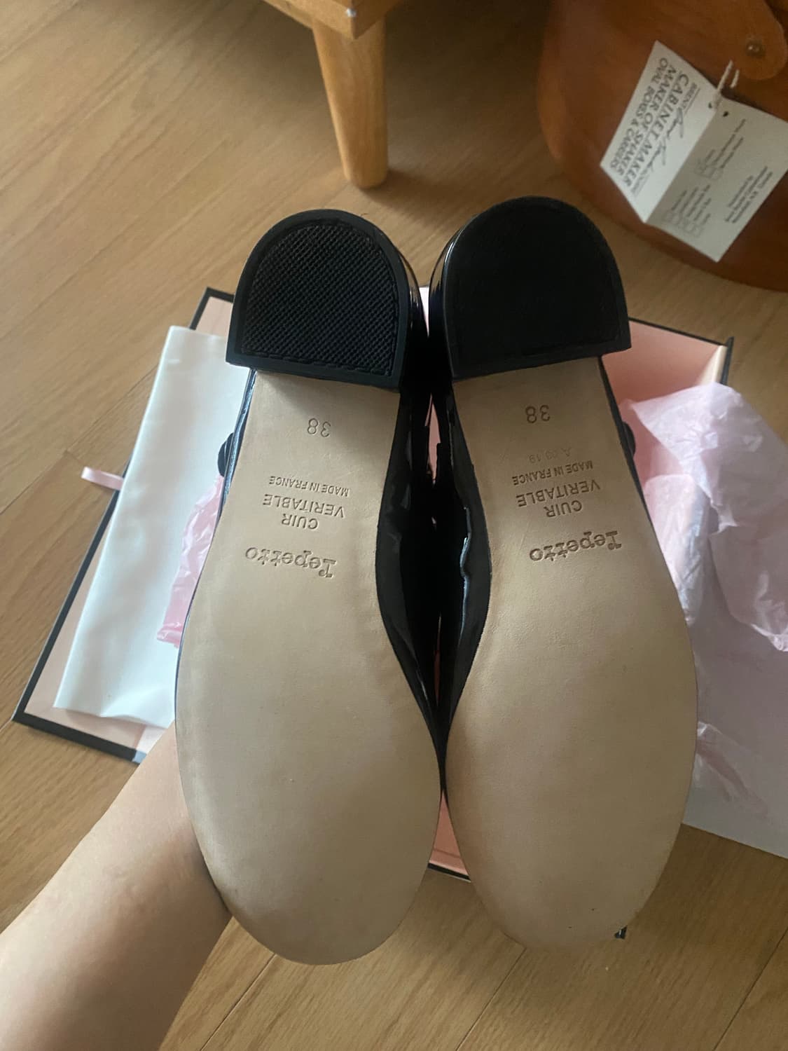 레페토 로즈 38사이즈 새상품 정품  상품이미지5