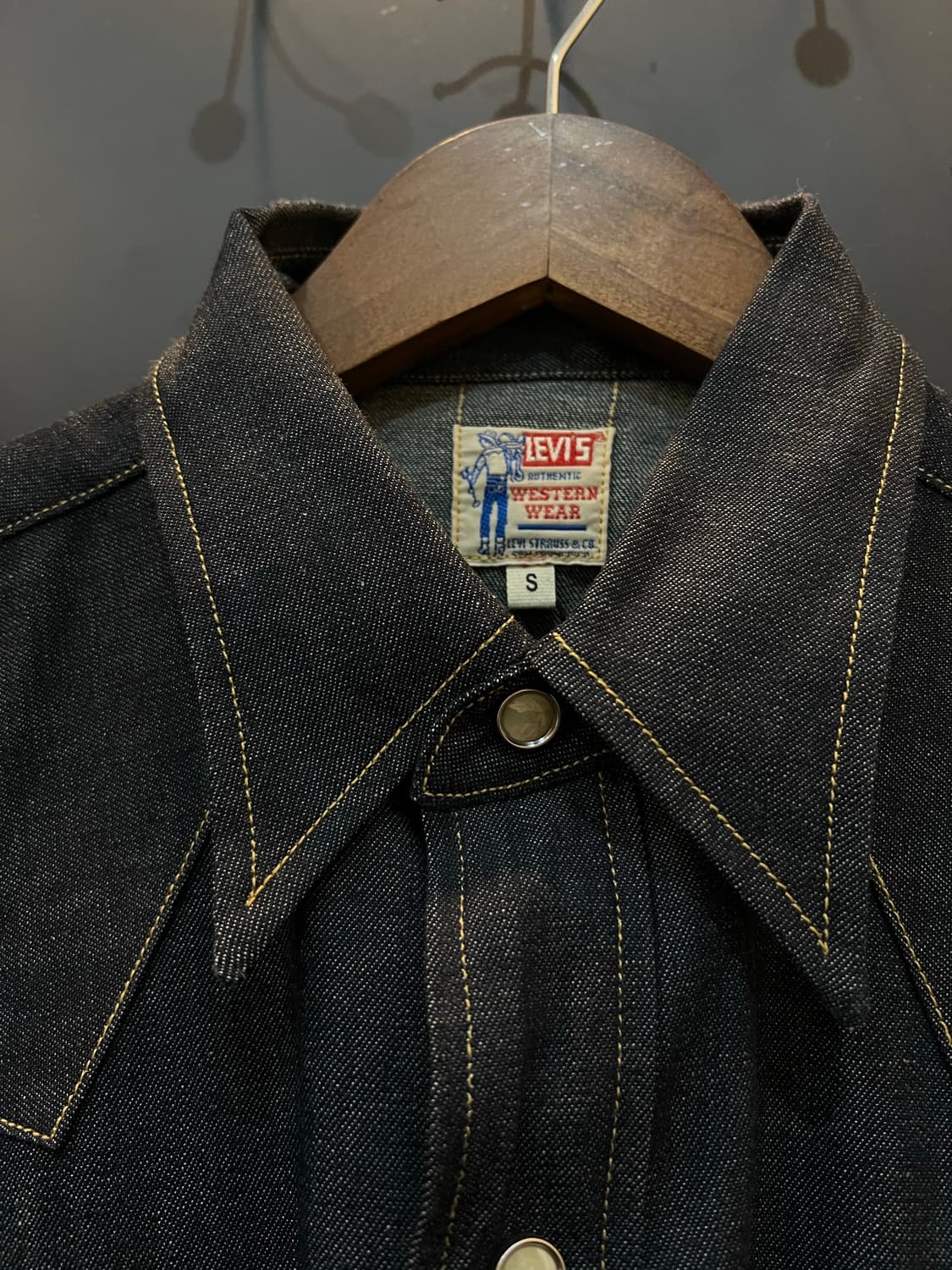 리바이스 LVC 웨스턴 데님 셔츠 상품이미지3