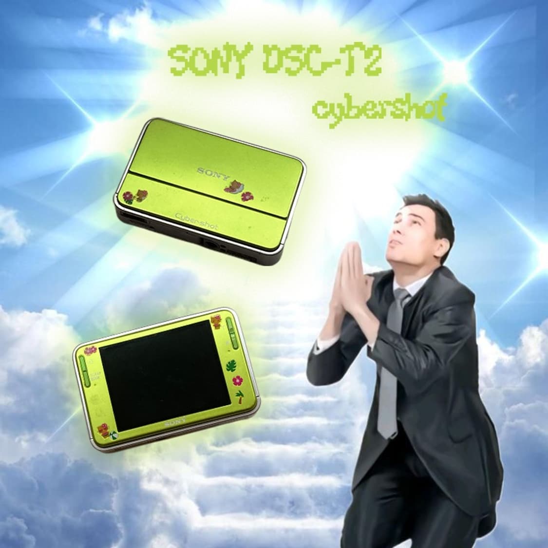 소니 사이버샷 DSC-T2 디카 (작례 o) 상품이미지1