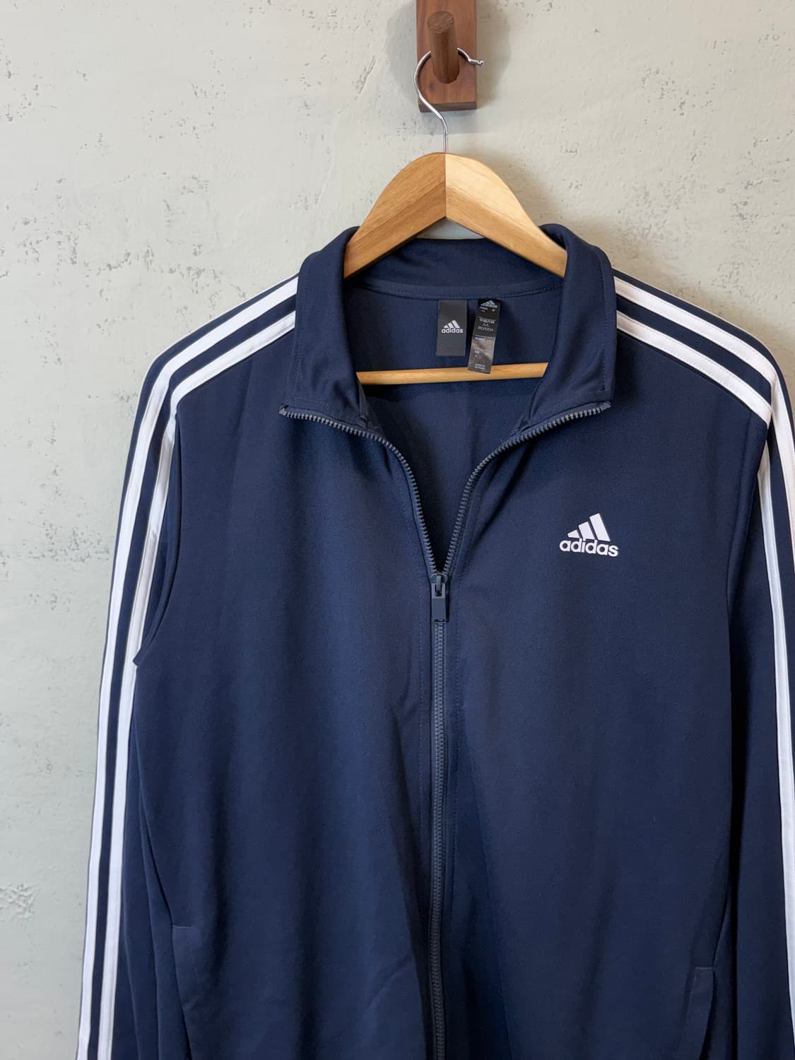 아디다스 기본 삼선 트랙탑 져지 네이비 상품이미지5