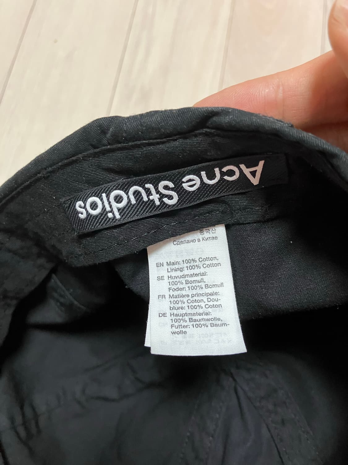 아크네스튜디오 볼캡 23fw 상품이미지5