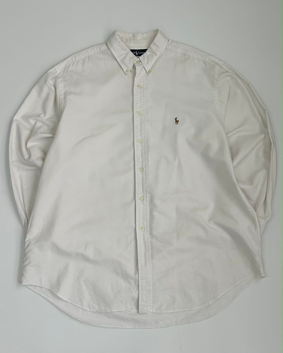 [XXL] 폴로 랄프로렌 야머스핏 화이트 셔츠 상품이미지1
