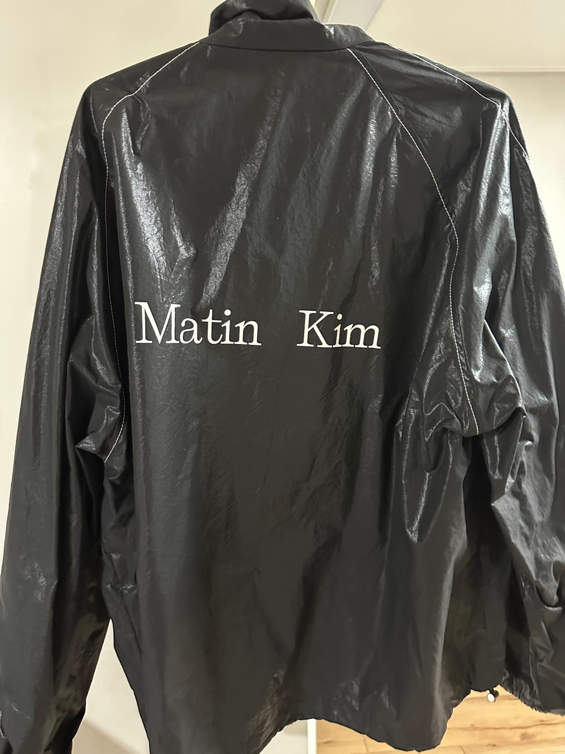 matin kim logo coating jumper 상품이미지2