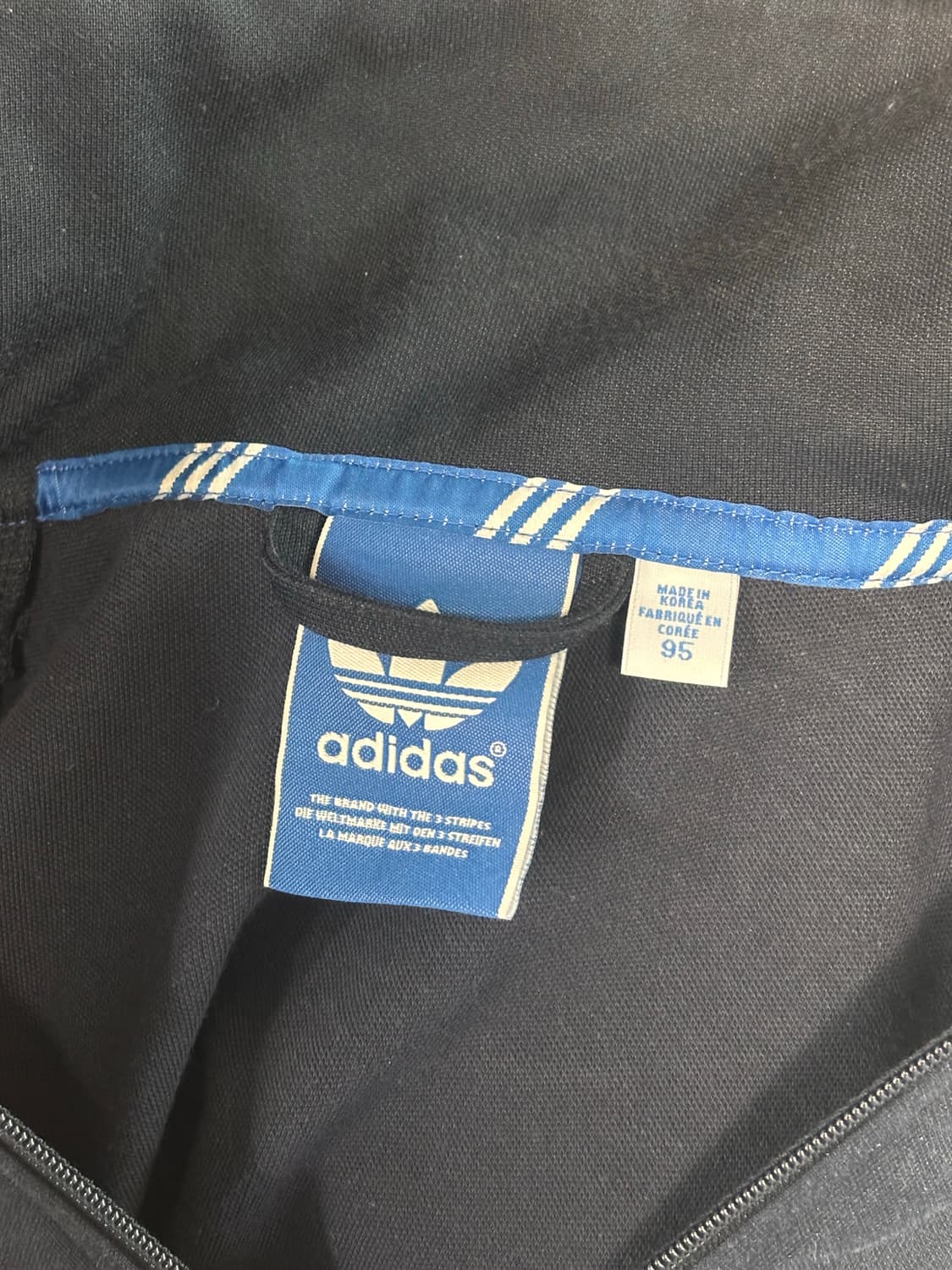 네이비 아디다스 져지 셋업 판매해요 상품이미지4