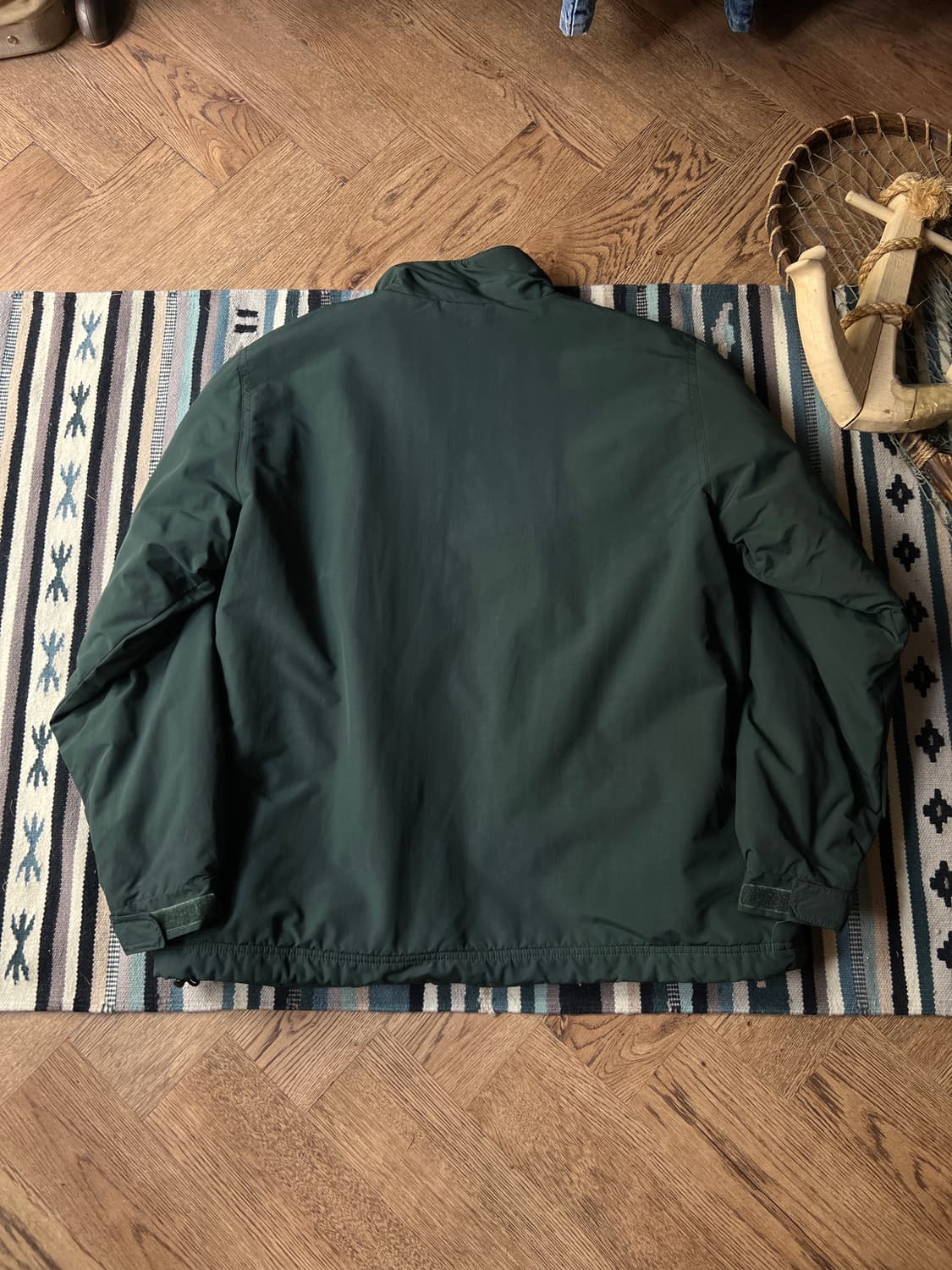 [L]엘엘빈 USA 빈티지그린 플리스 웜업 자켓 상품이미지7