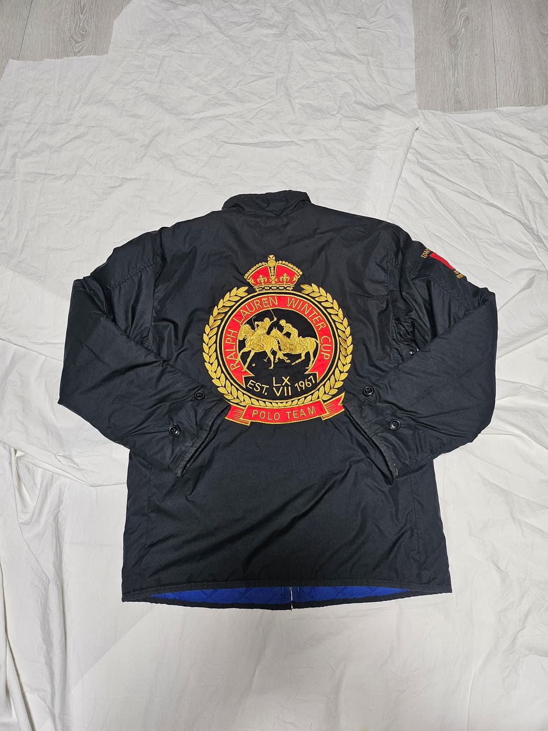 (하자o)폴로 랄프로렌 스위스 크래프트 퀼팅 리버시블 자켓 상품이미지6