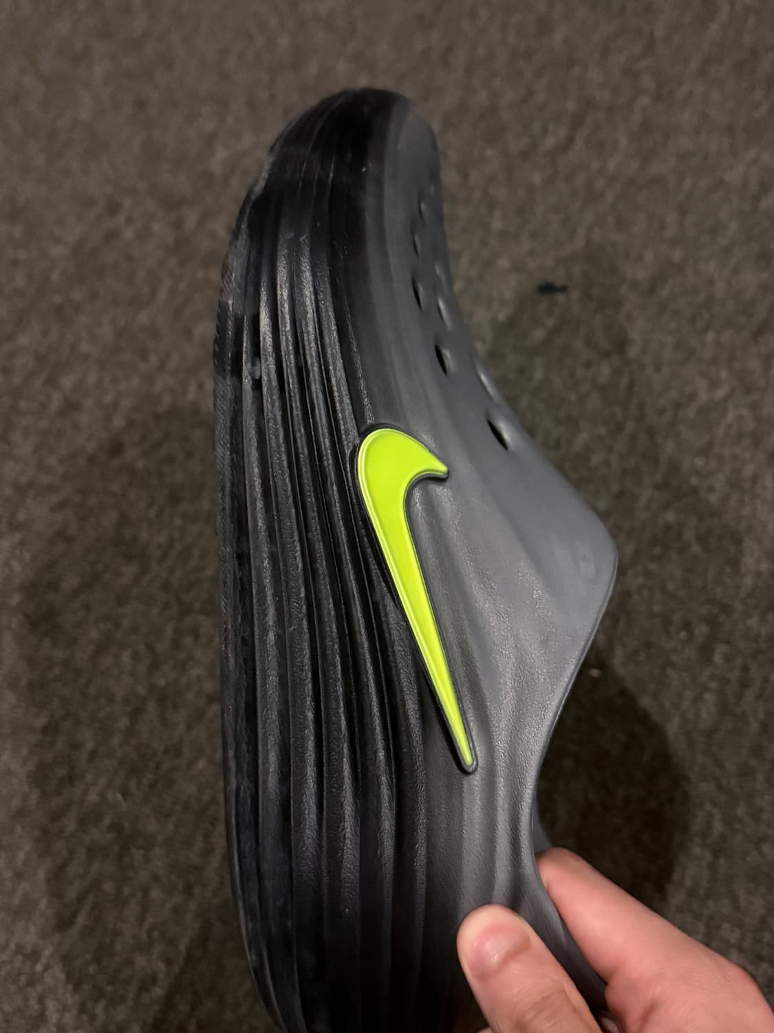 나이키 리액트X 리주버네이트 블랙 쿨 그레이 280 사이즈 판매합니다 상품이미지6