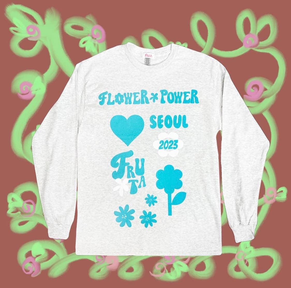 Fruta 2023 FLOWER POWER Long Sleeve (M) 상품이미지1