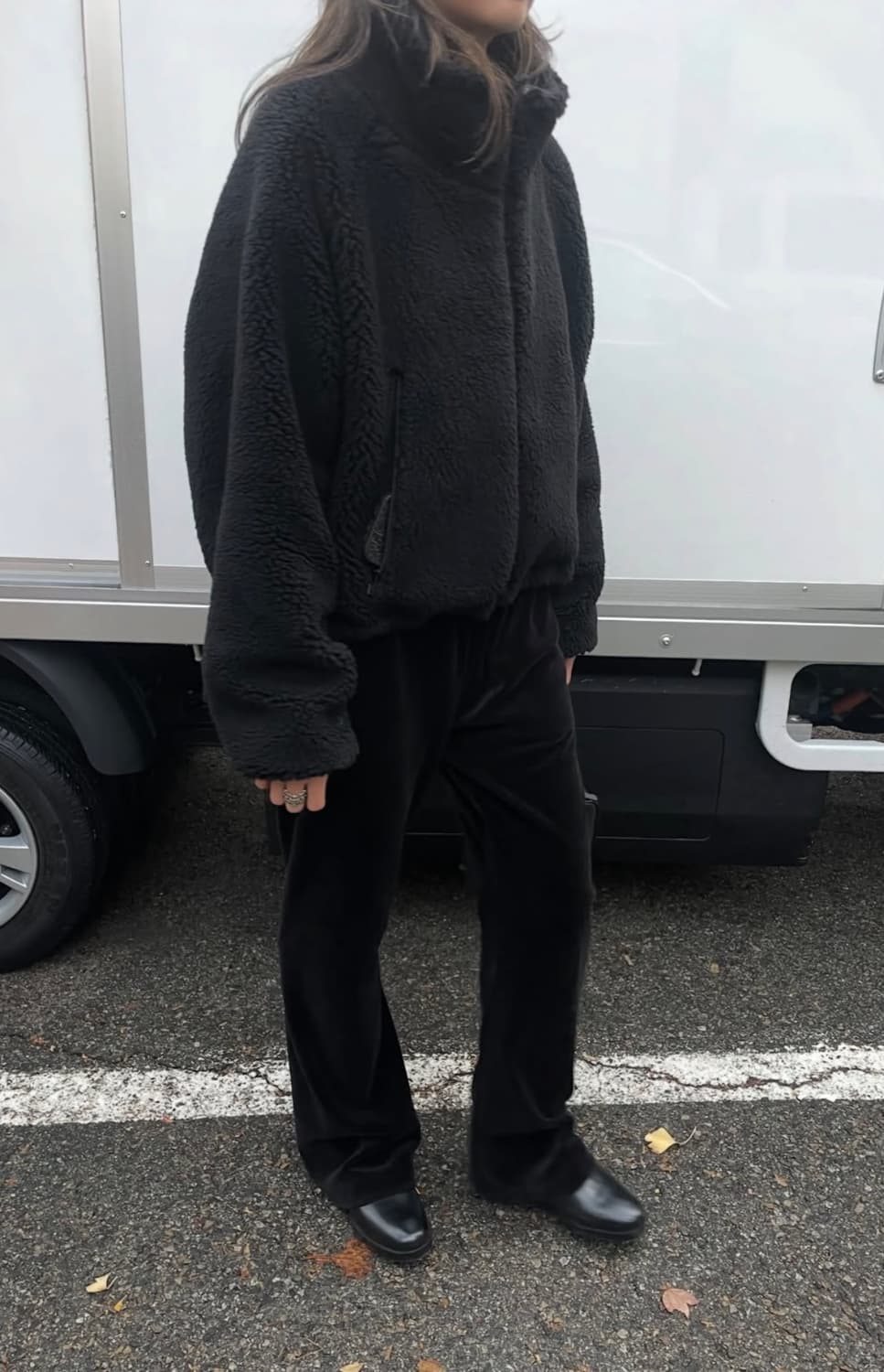 [os] innir 이니어 울블렌드 파일 플리스 자켓 상품이미지2