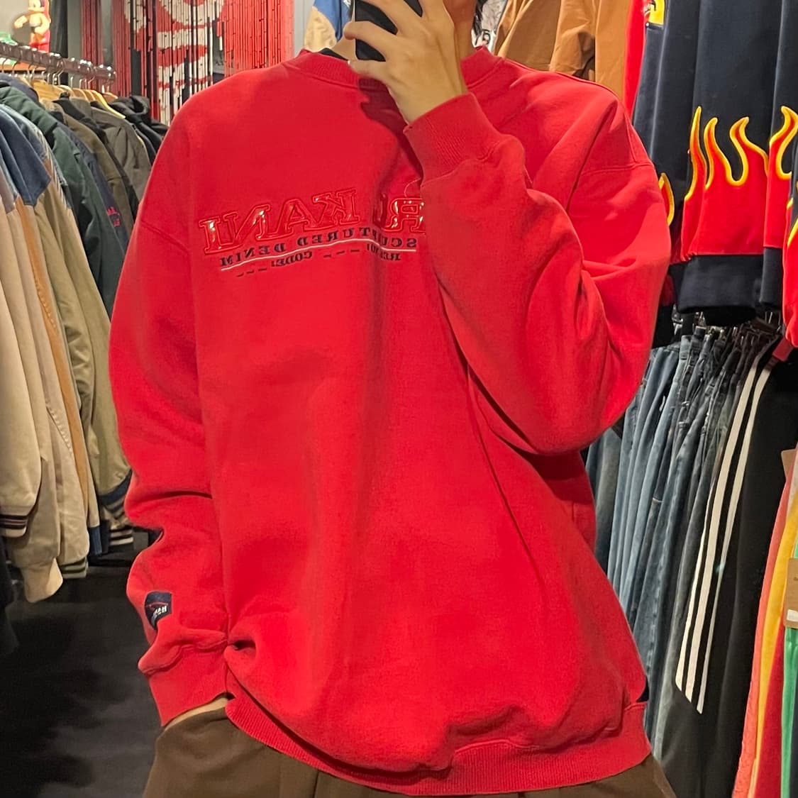 [IM] Karl Kani 칼카니 레드 맨투맨 상품이미지3