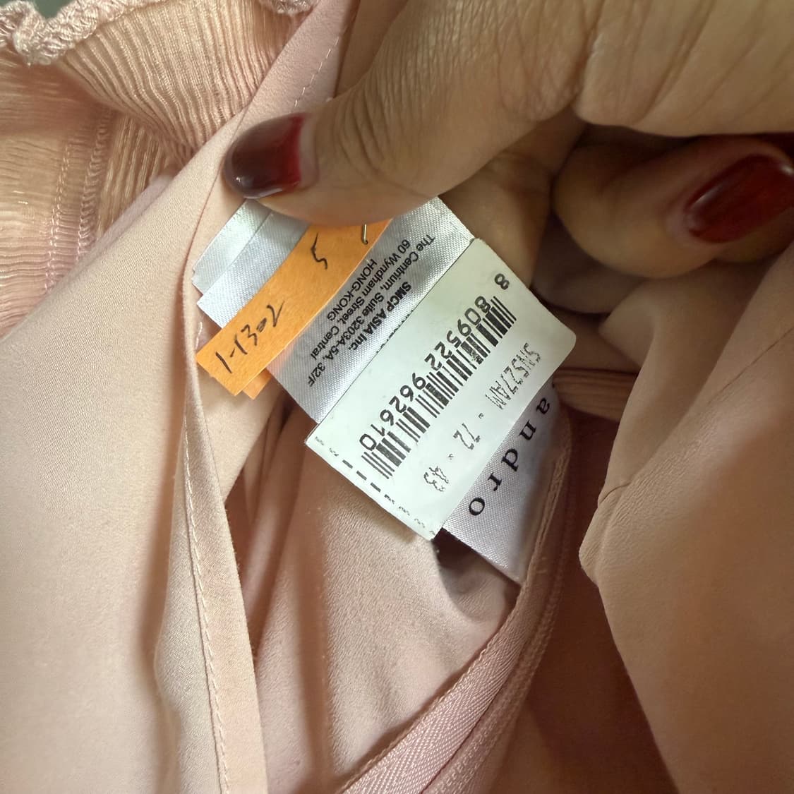 산드로 프릴 원피스  상품이미지6