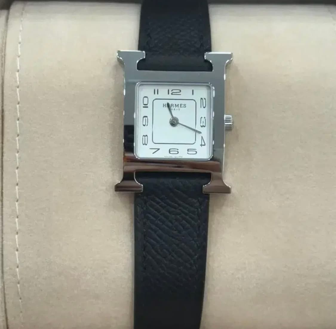 에르메스h아워 앱송 블랙 워치 스몰 상품이미지2