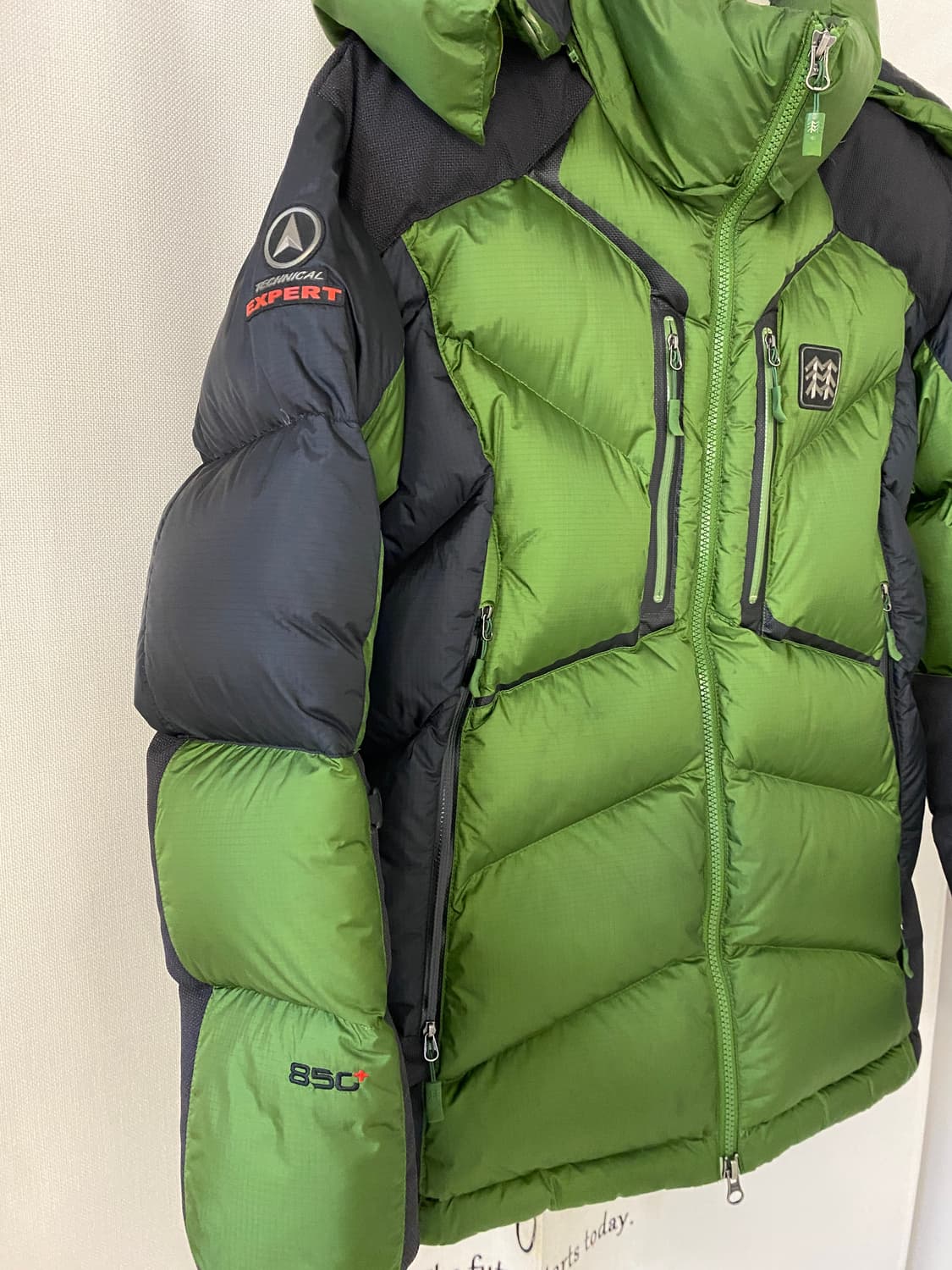 100)코오롱 윈드스토퍼 구스 다운 패딩 상품이미지2