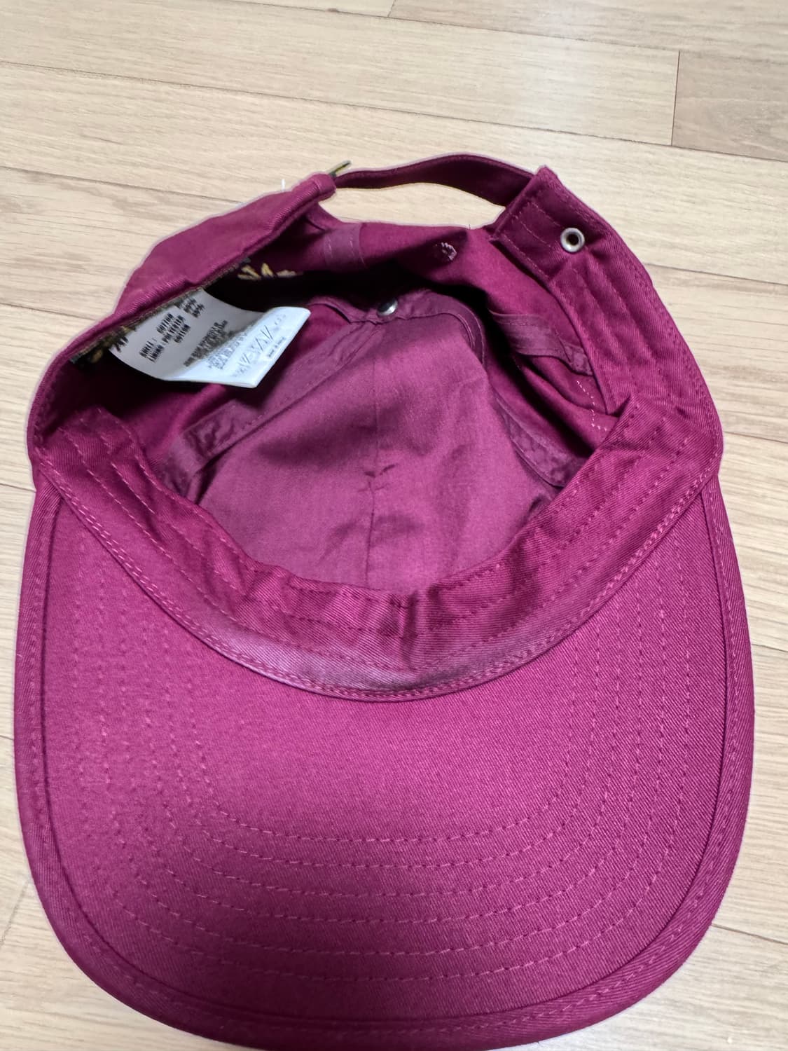 에프터매스 버건디 볼캡 상품이미지4