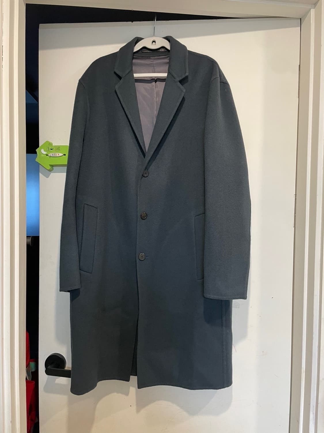 한섬 타임옴므 양모 캐시미어 코트 상품이미지1