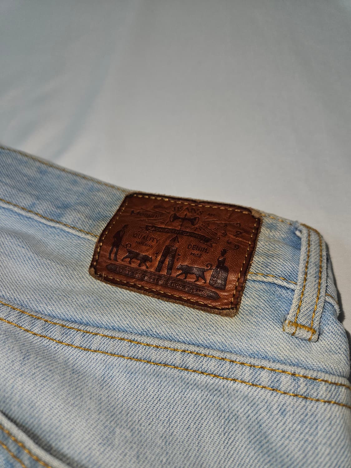 MOD9 모드나인 데님팬츠 데미지 빈티지 진 30 상품이미지2