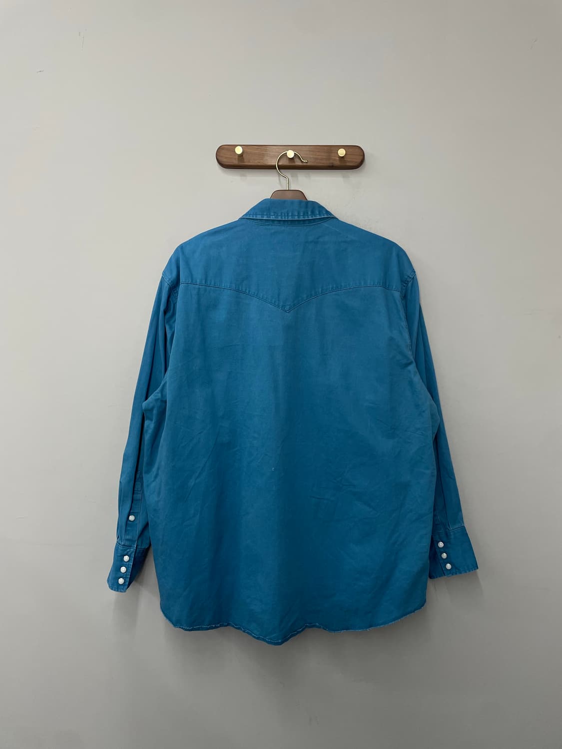 랭글러 블루 웨스턴 셔츠 H2432 상품이미지4