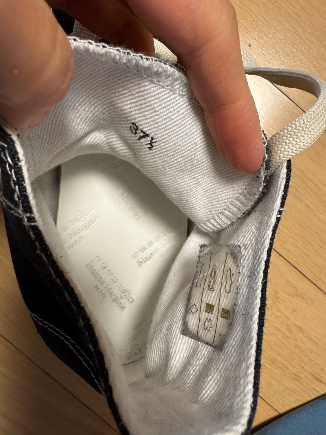 마르지엘라 타비 하이 스니커즈 eu37.5 상품이미지5