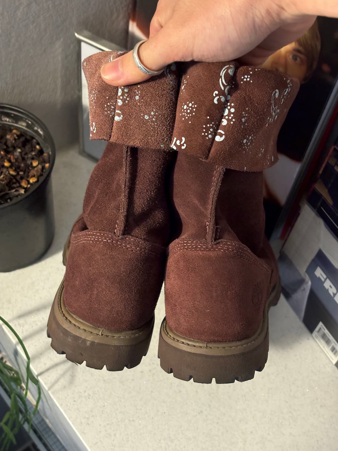 팀버랜드 스웨이드 롤탑 부츠 상품이미지4