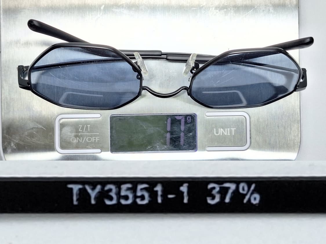 일본 수입 TY3551-1 37% 팔각형 선글라스 겸 안경/빈티지 레트로 상품이미지8