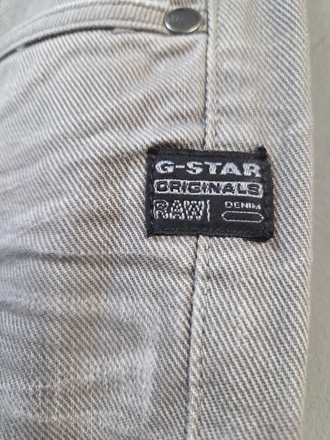 G스타 raw 데님 청바지 그레이진(W33/L34) 상품이미지5