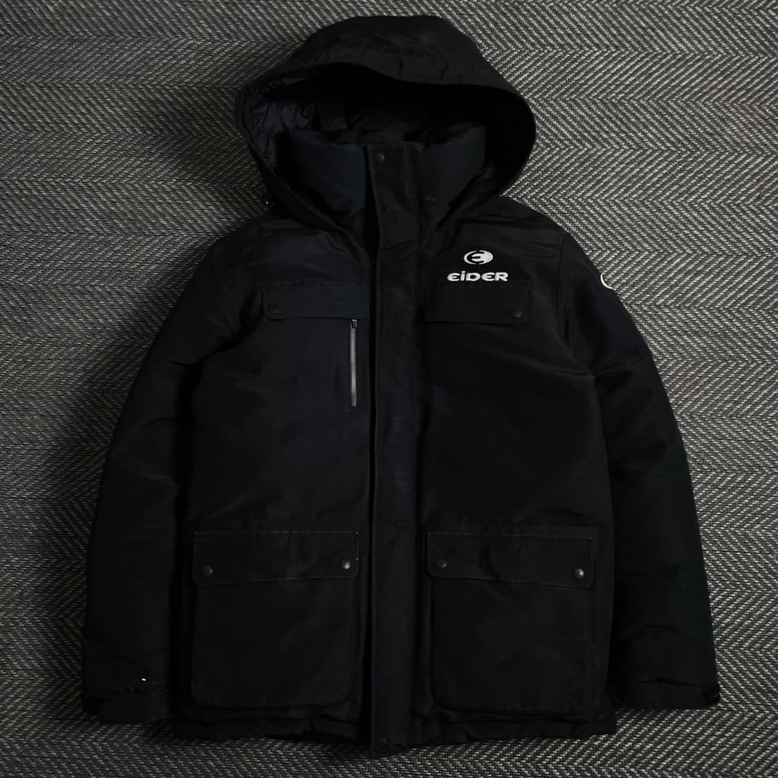 아이더 카라스 2a 덕 다운 패딩 점퍼 블랙o 4350 상품이미지1