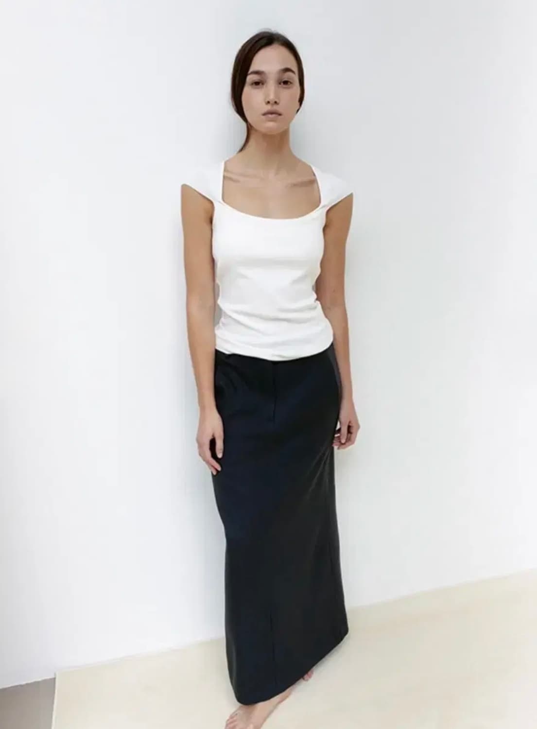 LE17SEPTEMBRE 앤 저지 탑 화이트 상품이미지2