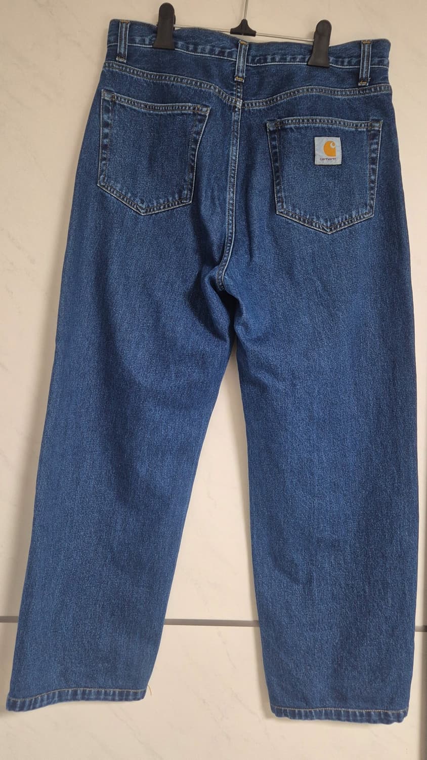 급처) 칼하트 WIP 랜든 블루 스톤 워시드 상품이미지5