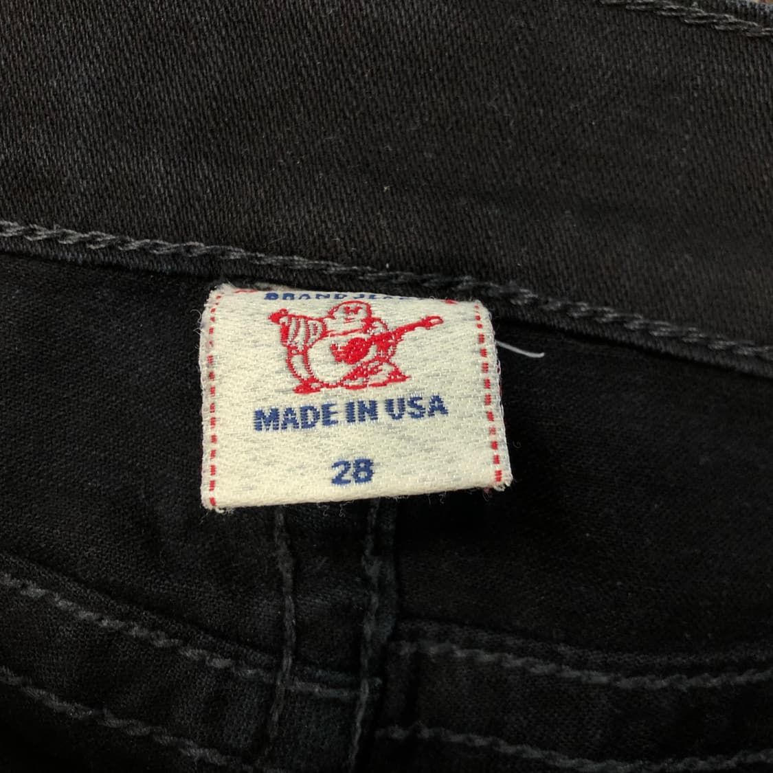 트루릴리전 ZACH 블랙진 데님 팬츠 상품이미지6