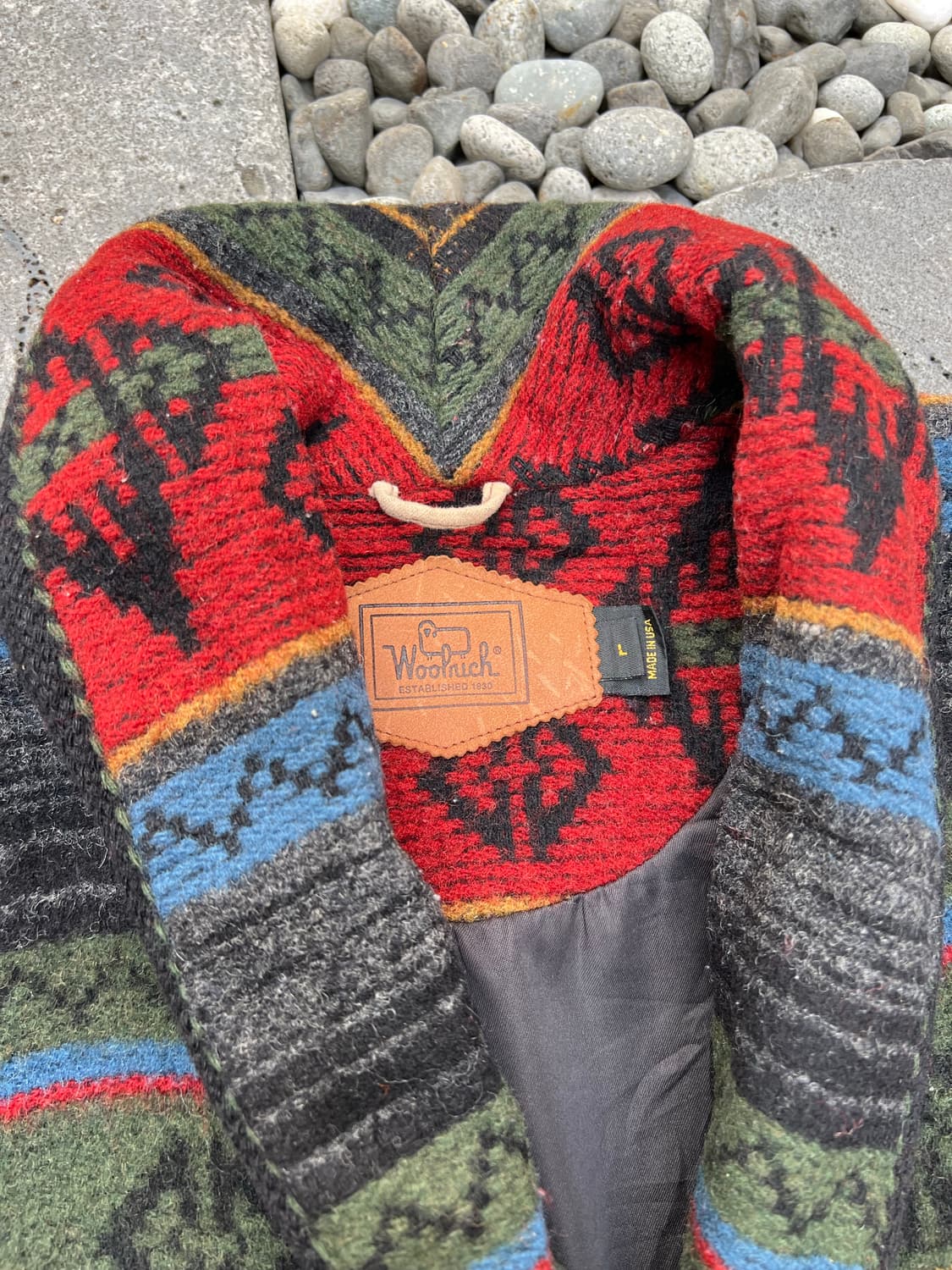 80s WOOLRICH NAVAJO NATIVE AZTEC 나바호울자켓 상품이미지5