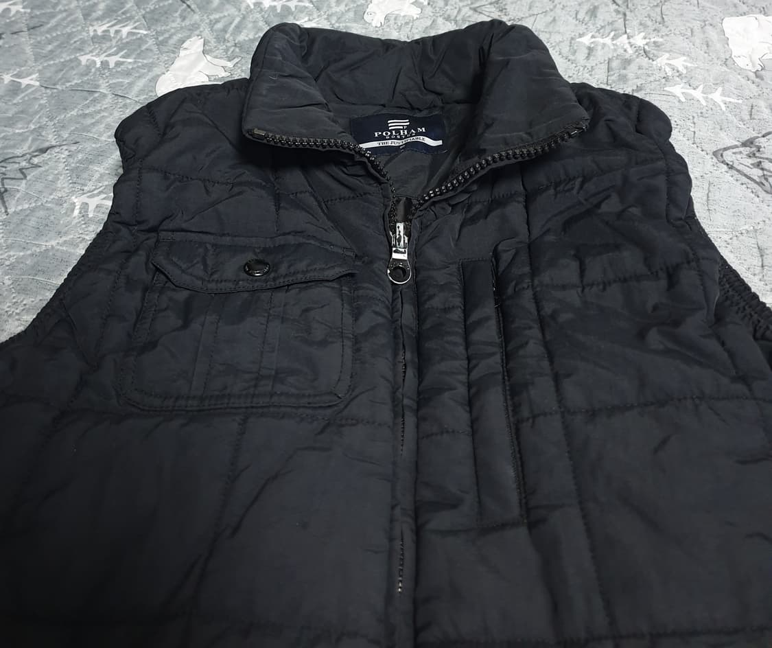 폴햄 유틸리티 조끼패딩 블랙 (M) 상품이미지2