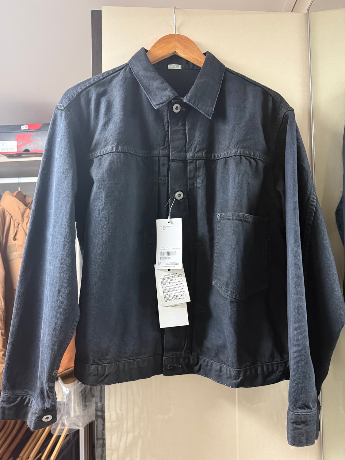 [46] 아프레쎄 26ss 커스텀 데님자켓 새상품 상품이미지1