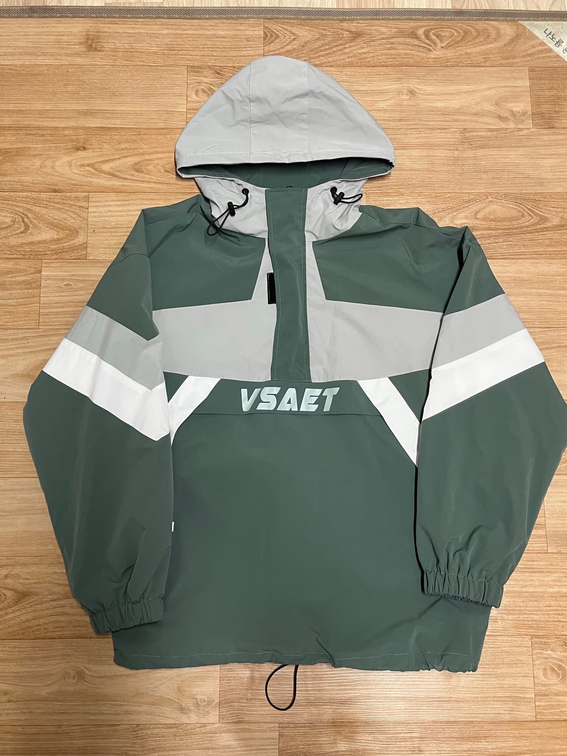 더로우머 배색 후드 아노락 XL 상품이미지1