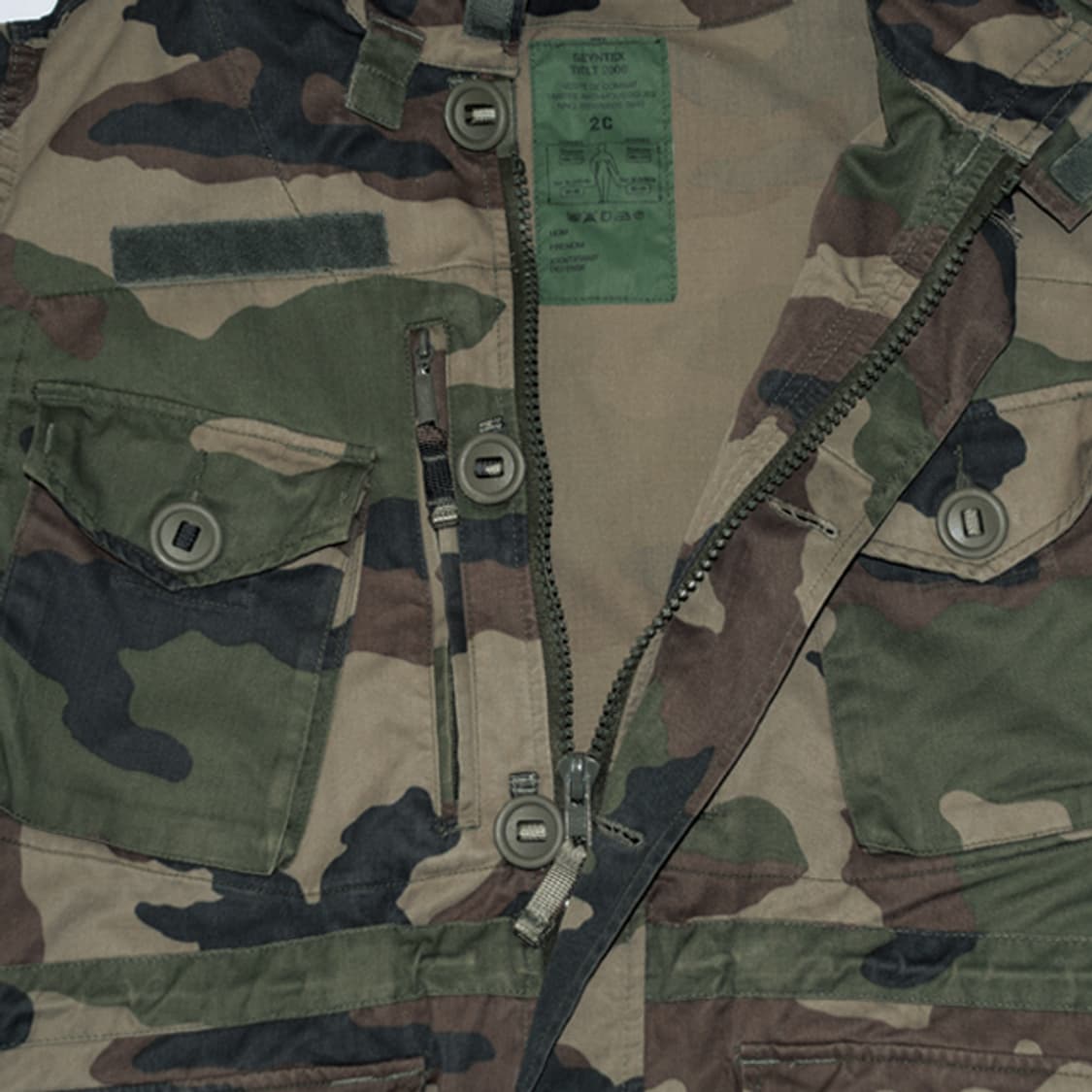 프랑스군 F2 카모플라쥬필드자켓 상품이미지6
