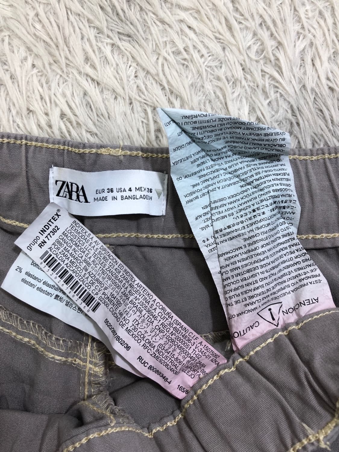 자라 카고 팬츠/#2482 상품이미지5