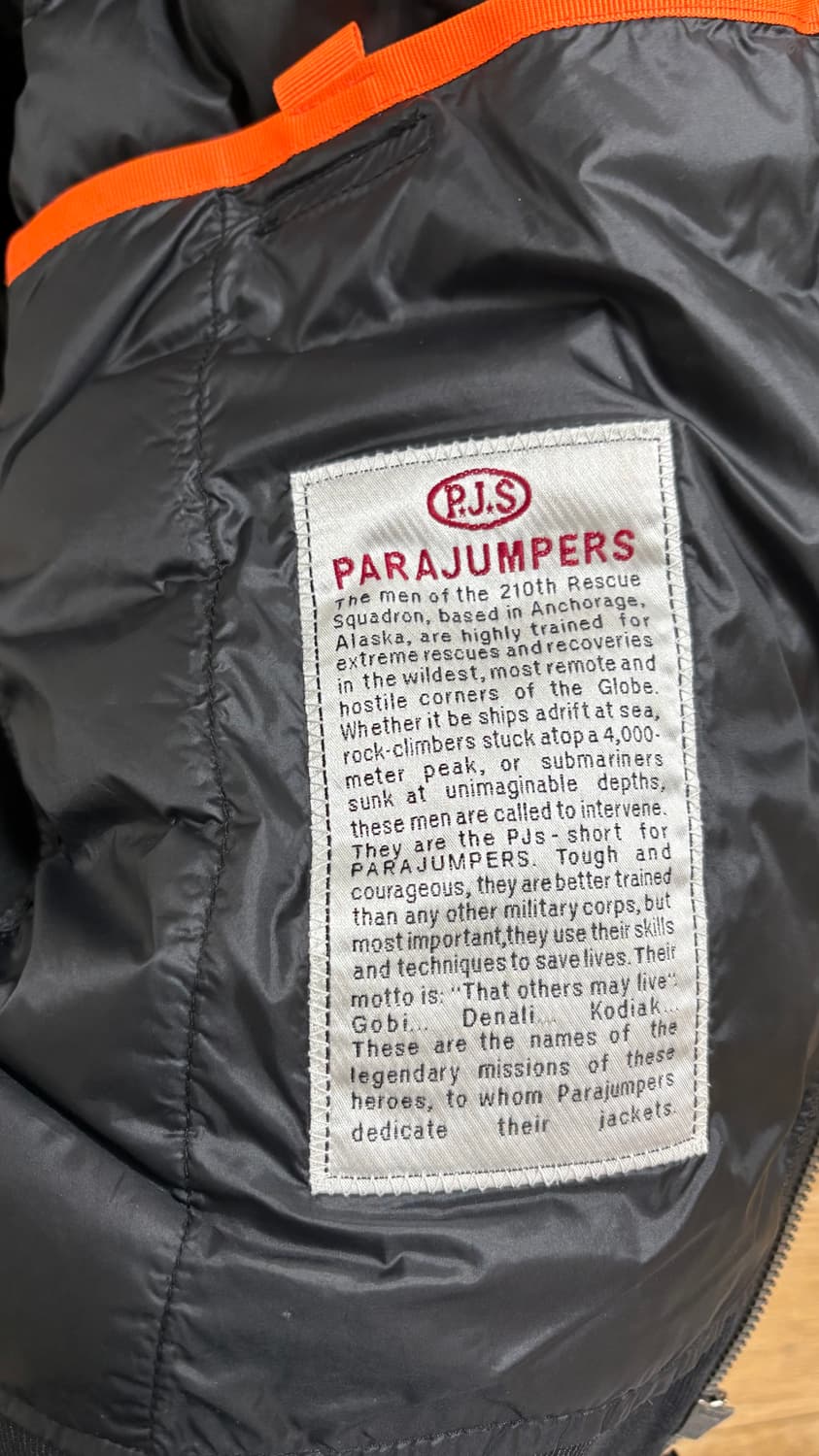 (정품) 파라점퍼스 패딩 봄버 자켓 블랙 니트패딩 경량패딩 상품이미지4