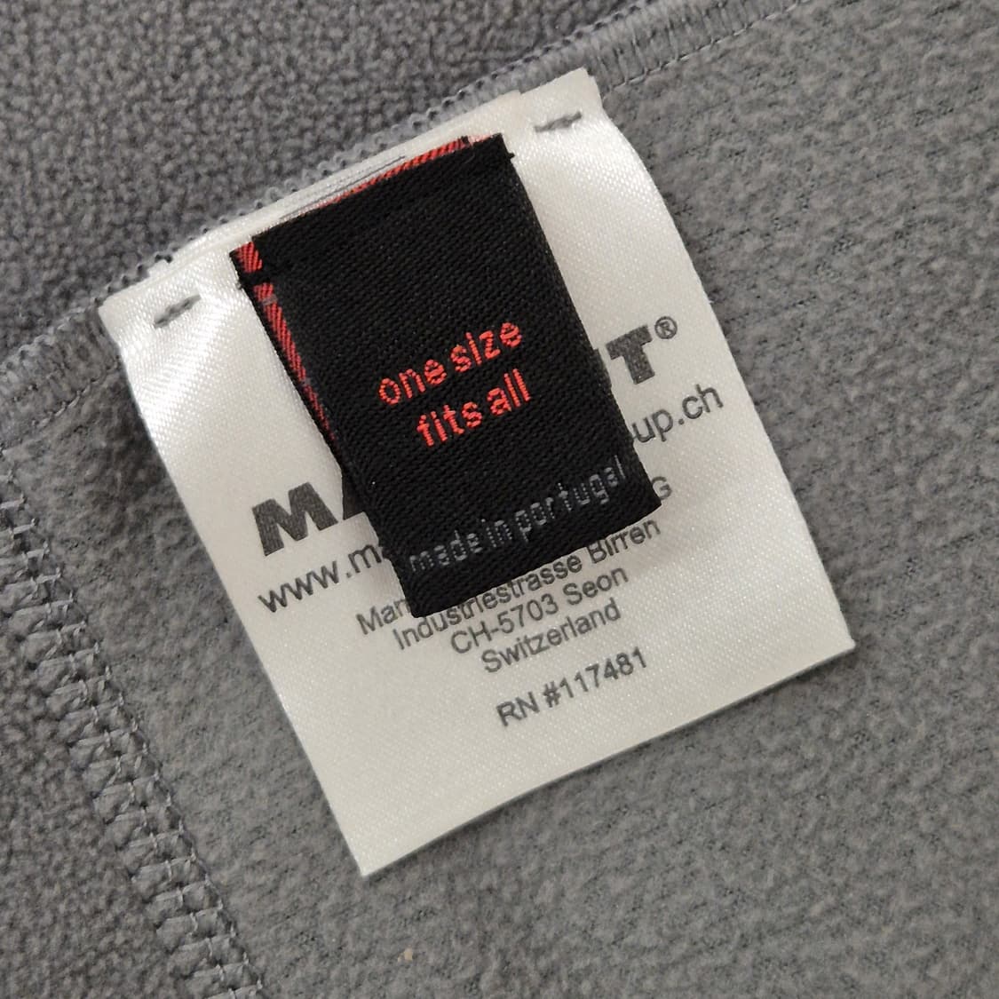 마무트 플리스 목도리 그레이 상품이미지5