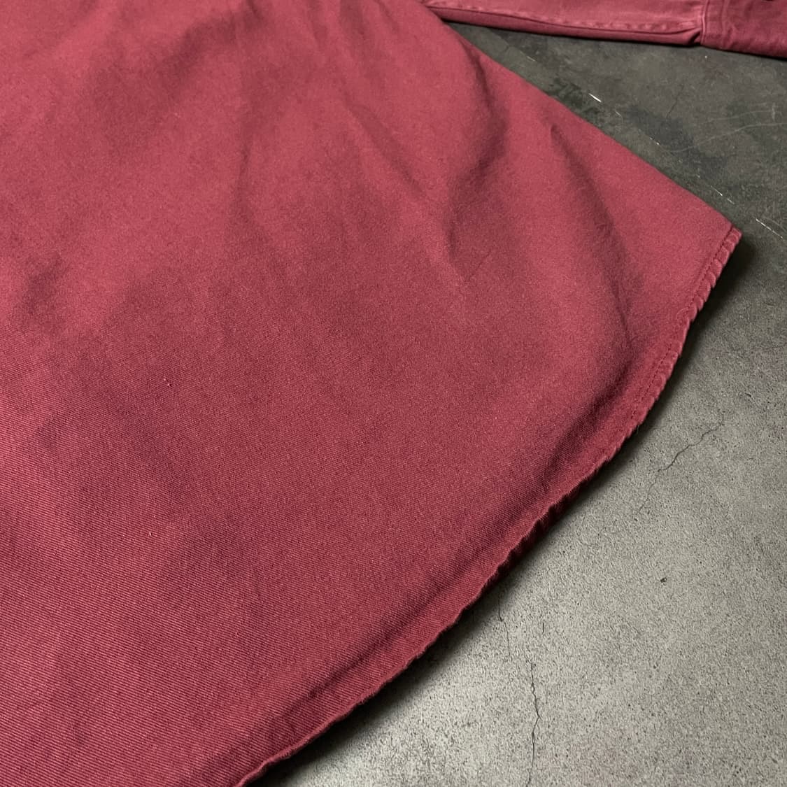 WRANGLER 랭글러 빈티지 플랩포켓 와인 코튼 셔츠 A00593 상품이미지9