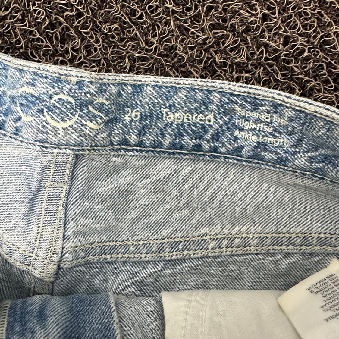 COS 코스 여성 데님 청바지 팬츠 28인치 상품이미지8