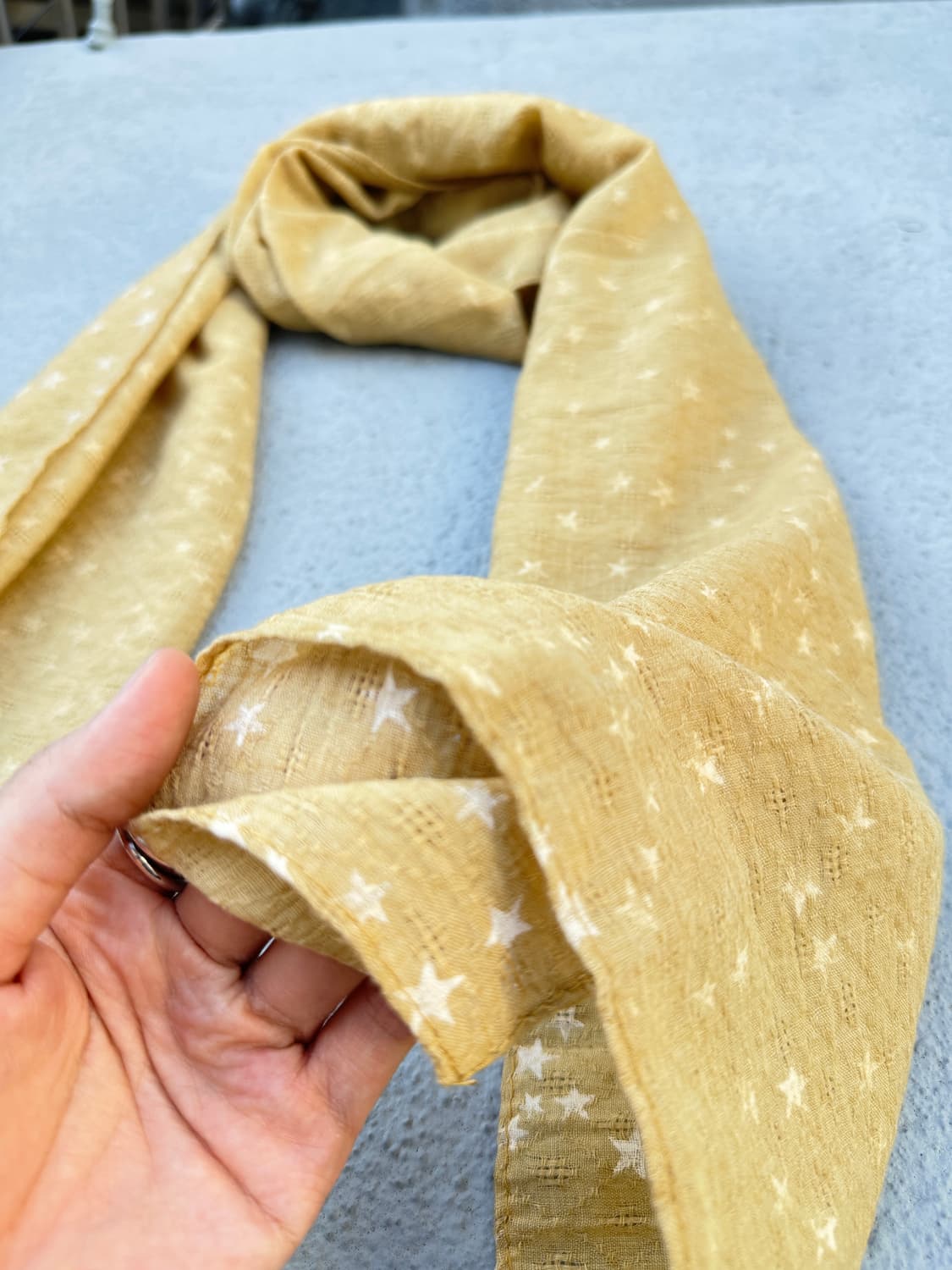 NONE star scarf 상품이미지1