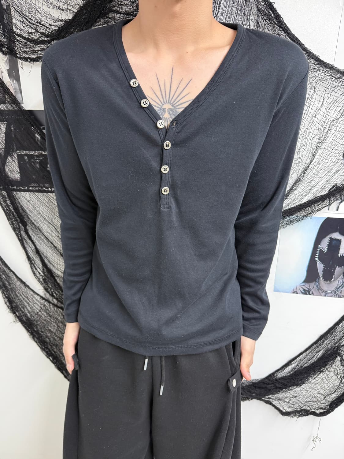 Basic button longsleeve 상품이미지4