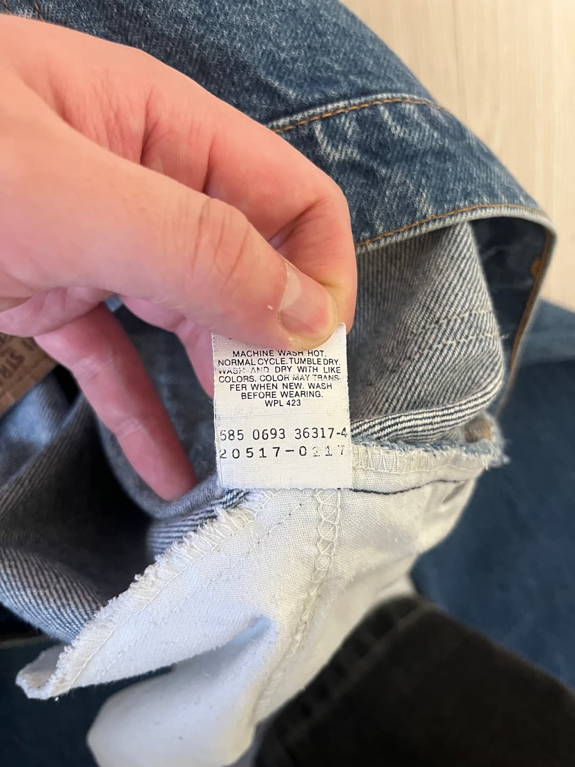 90s made in usa 리바이스 517 오렌지탭 36 상품이미지3