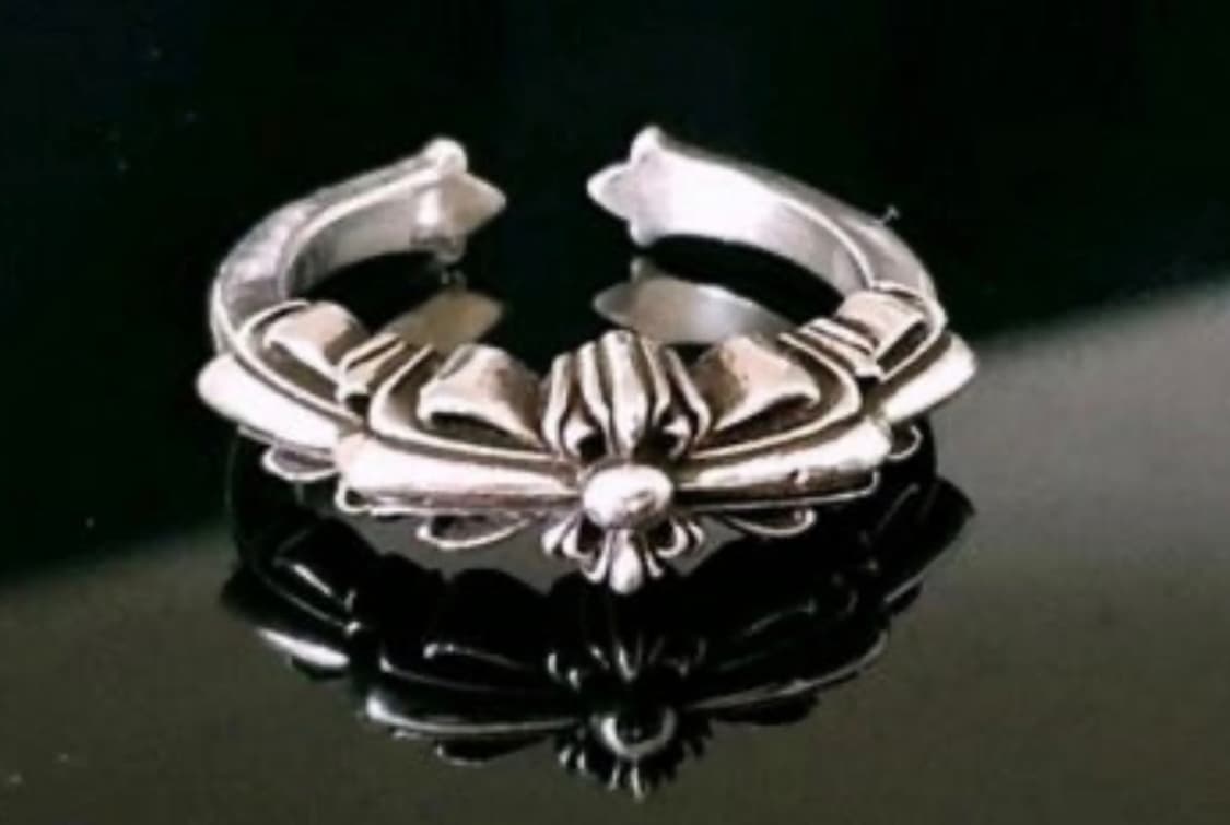 구매) 크롬하츠 베이비 더블 플로랄 반지 상품이미지1