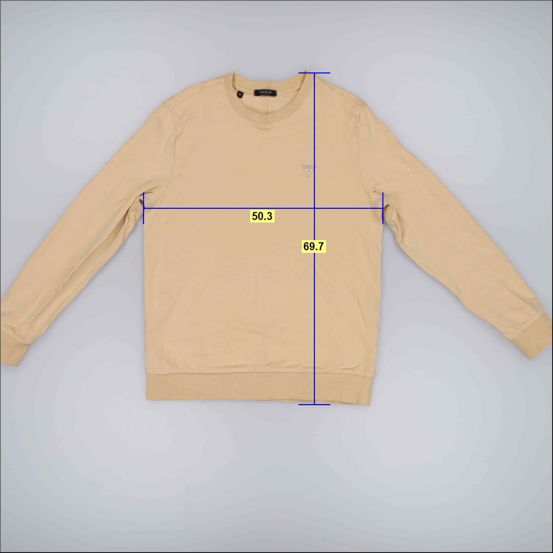 [L] 게스 스몰로고 맨투맨 티셔츠 1223H2 상품이미지6