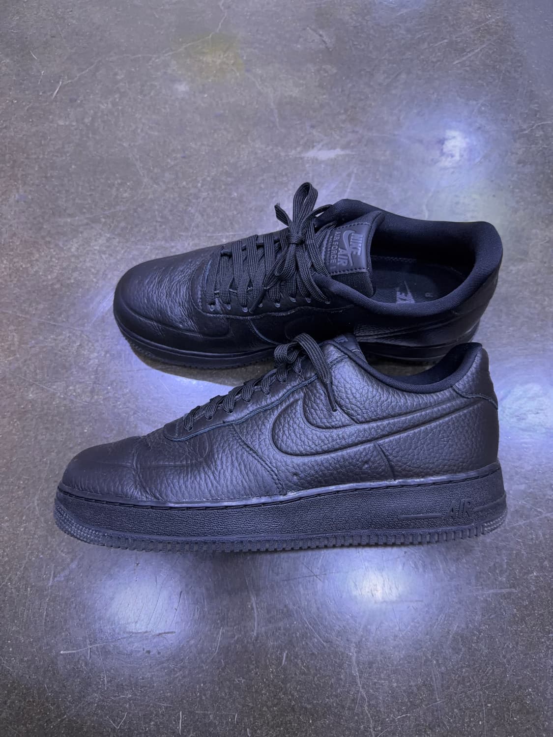 나이키 에어포스1 07 프로 테크 워터프루프 트리플블랙 280 상품이미지7