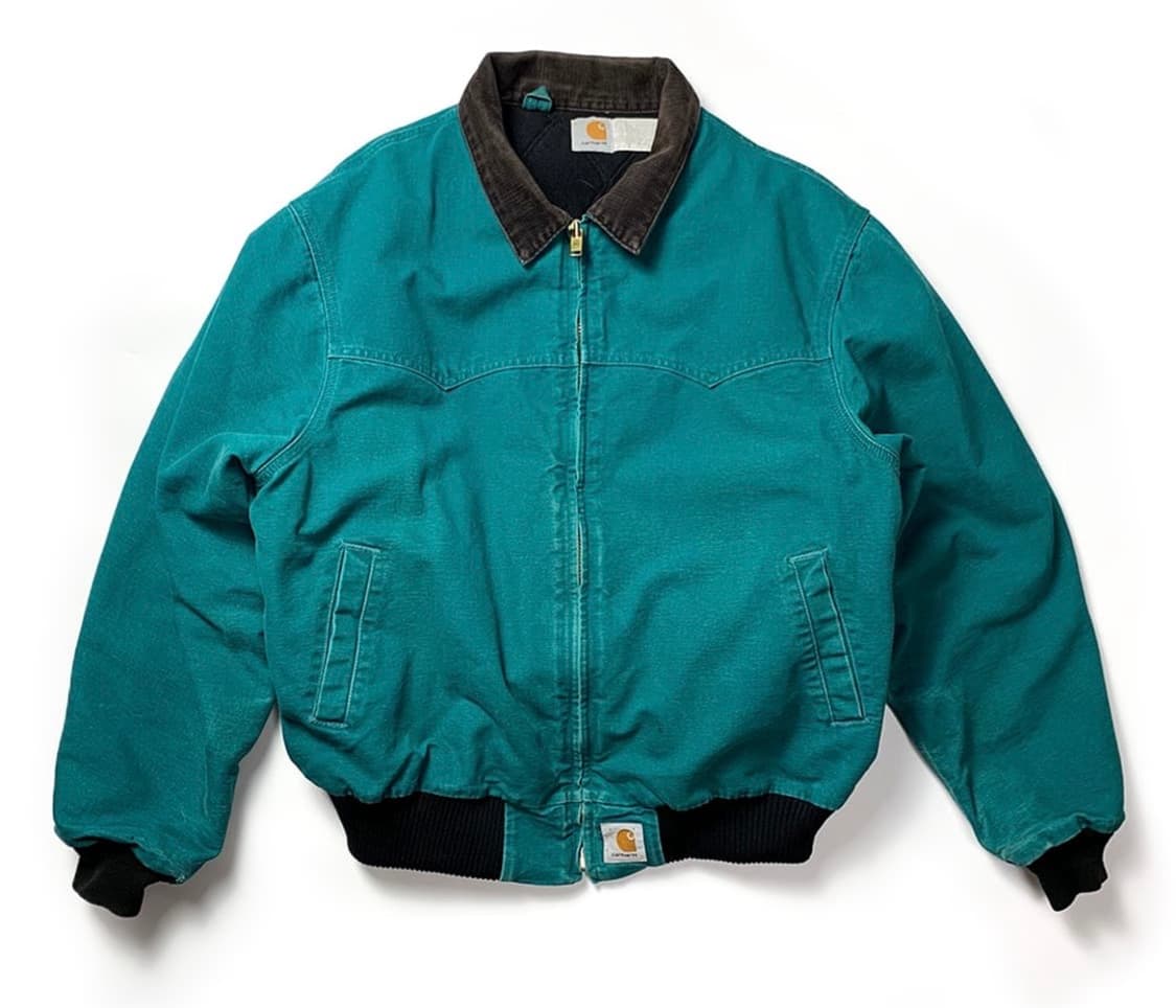 90s칼하트 산타페 자켓 아쿠아 carhartt jacket J12AQU 상품이미지2