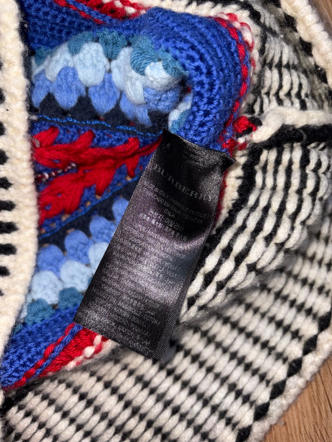 버버리 멀티 니트 베스트  (희귀 / Made in Italy) 상품이미지5