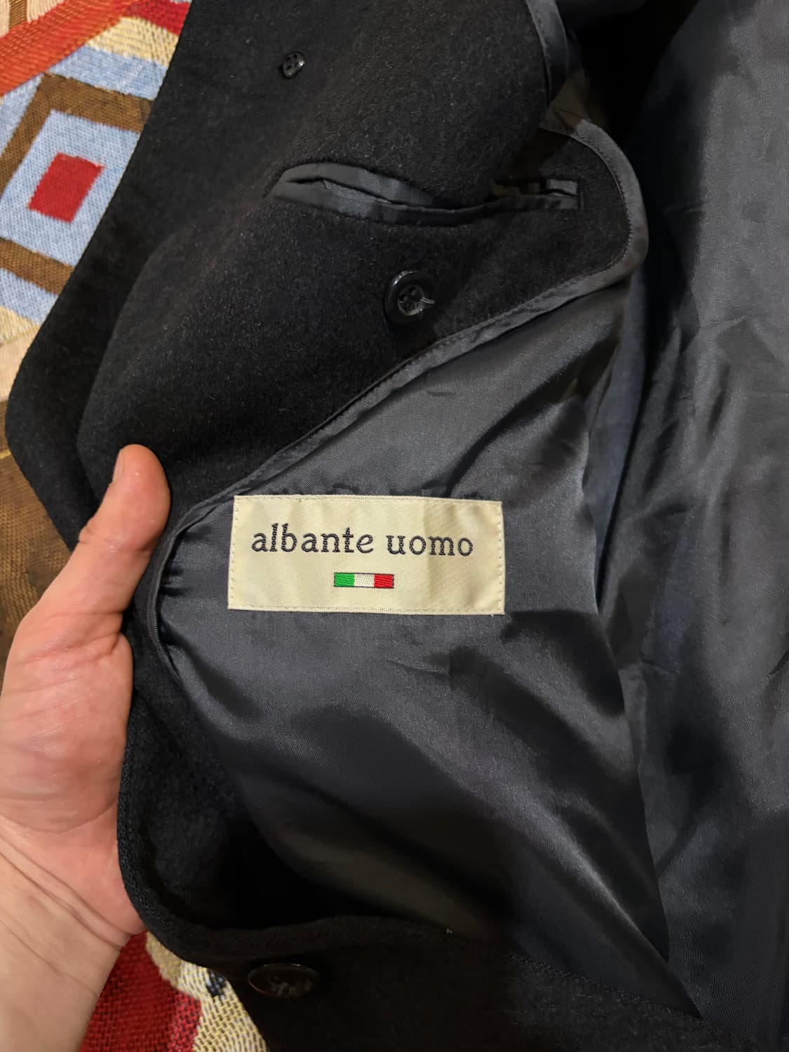 95-100) 캐시미어 100 발마칸 코트 상품이미지8