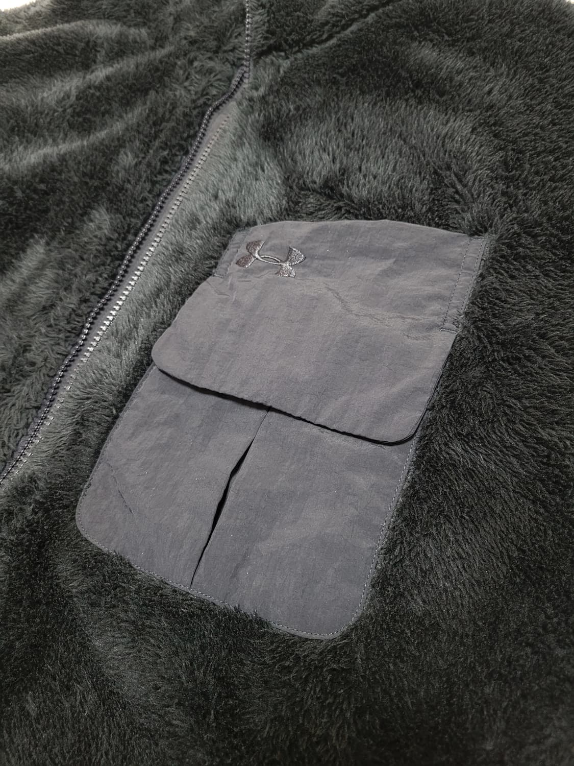 언더아머 APAC W 세르파 플리스 집업 자켓 2XL 상품이미지5