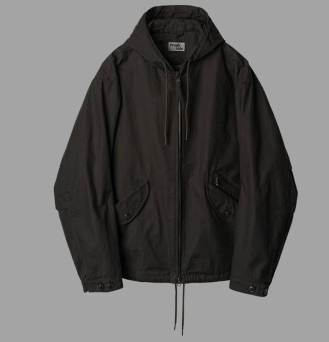 러프사이드 힐파카 브라운플레이드 2size 상품이미지2